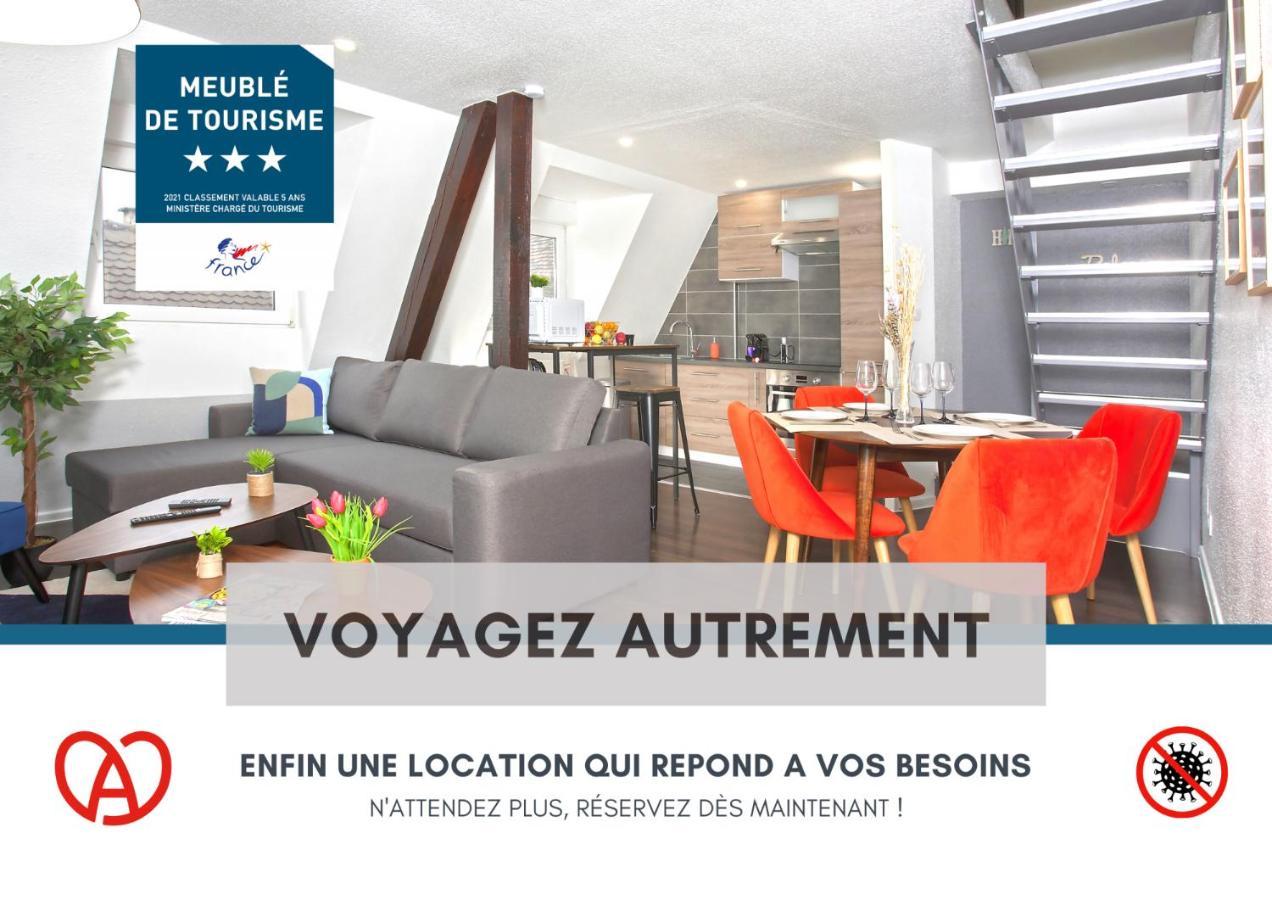 Duplex - Le Cosy - Hyper Centre Apartment Haguenau Luaran gambar